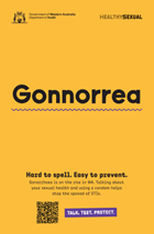 incorrect spelling of gonorrheoa