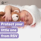 RSV baby and bear
