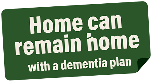 Home can remian home with a demenita plan