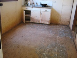 house flooded by cyclone